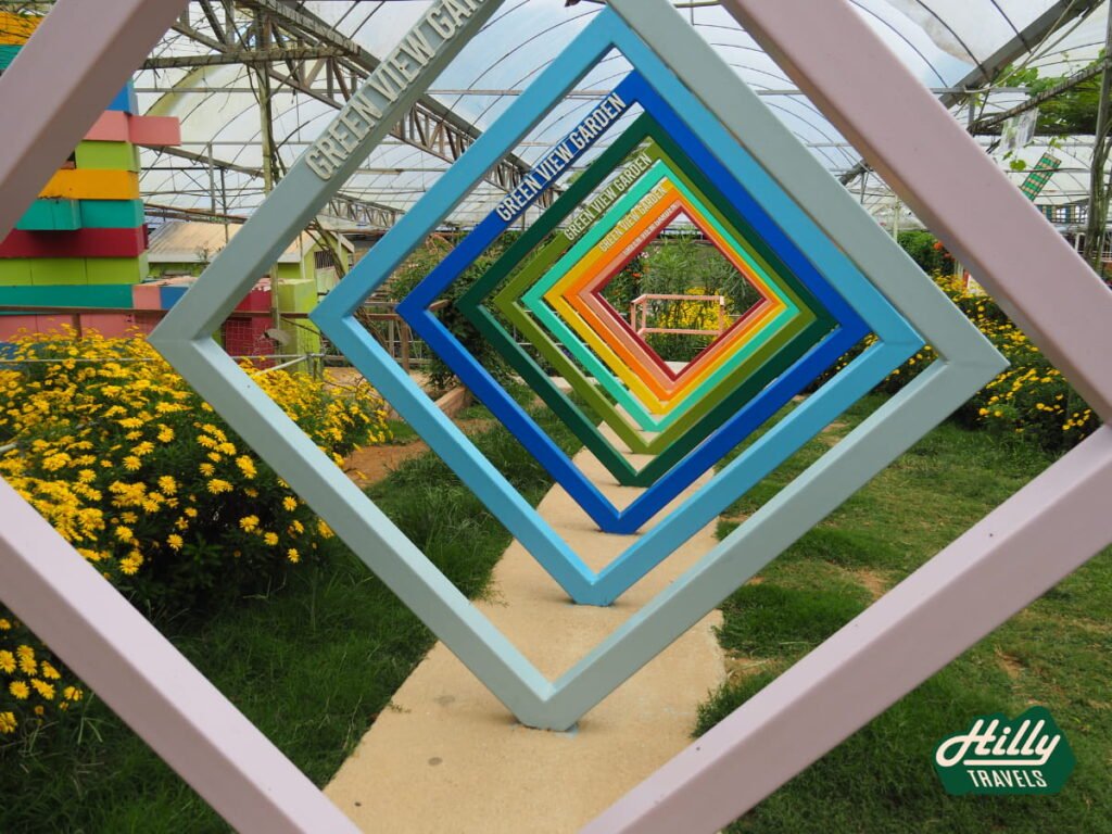 Colorful Structure At Green View Garden