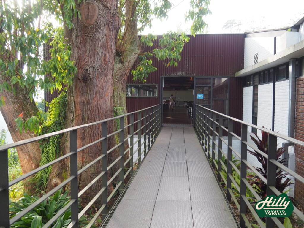 Connecting Bridge Between 2 Seating Areas