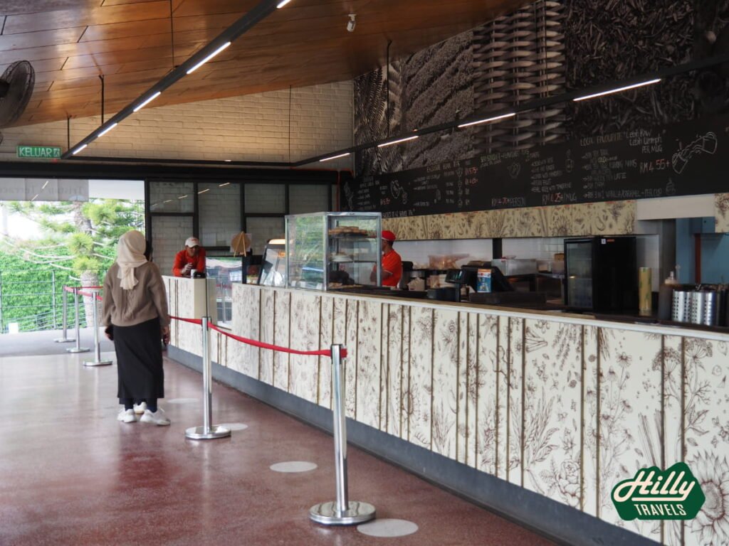 Counter At Tristan Terrace, BOH Sungai Palas Tea Centre
