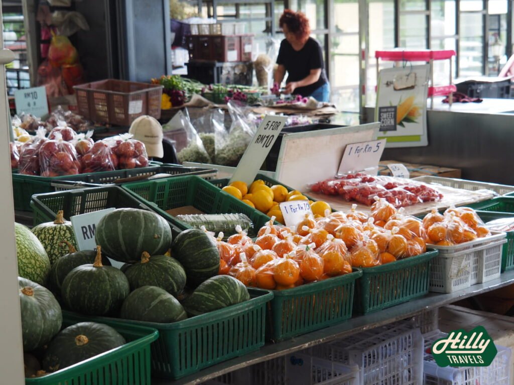 Fruit For Sale At The Entrance Of Green View Garden
