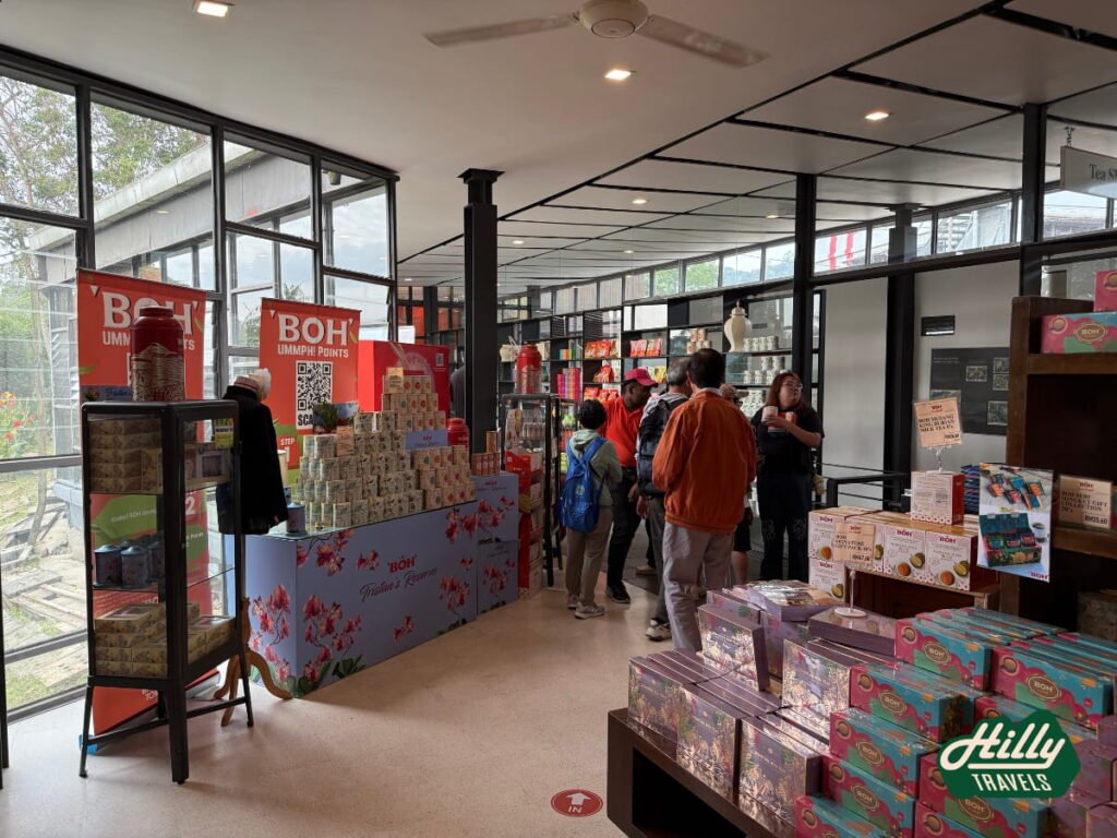 Gift Shop At BOH Sungai Palas Tea Centre
