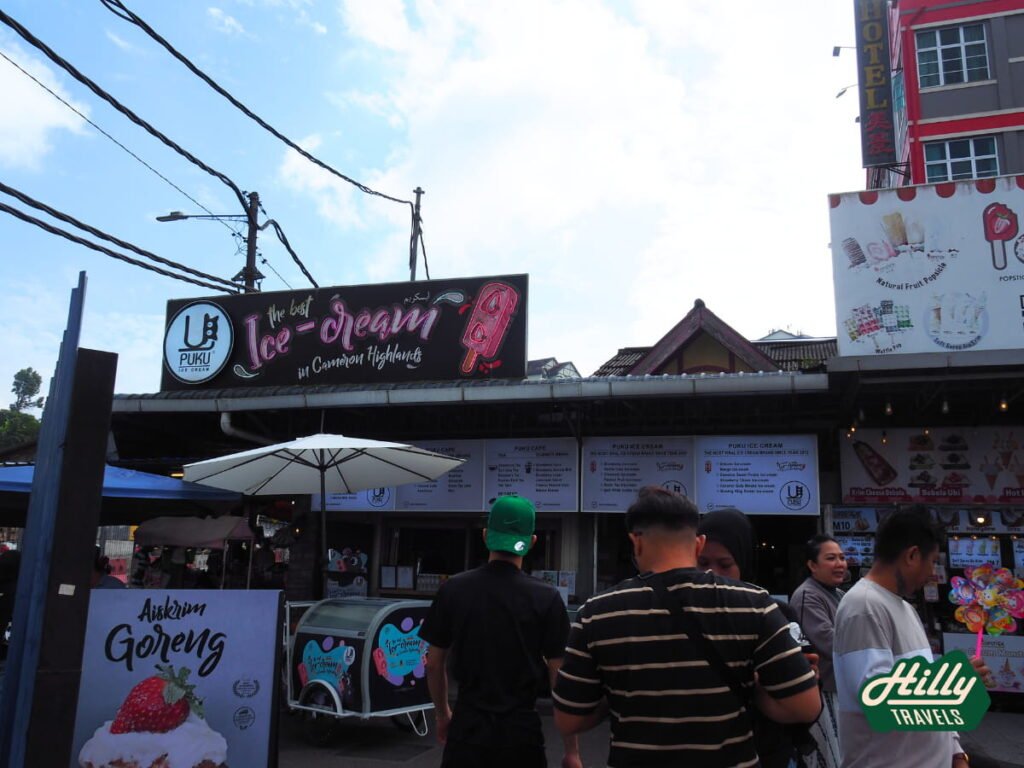 Ice Cream Stalls At Kea Farm Market