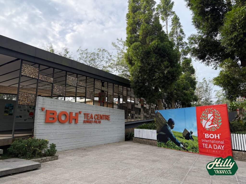 Main Entrance Of BOH Sungai Palas Tea Centre