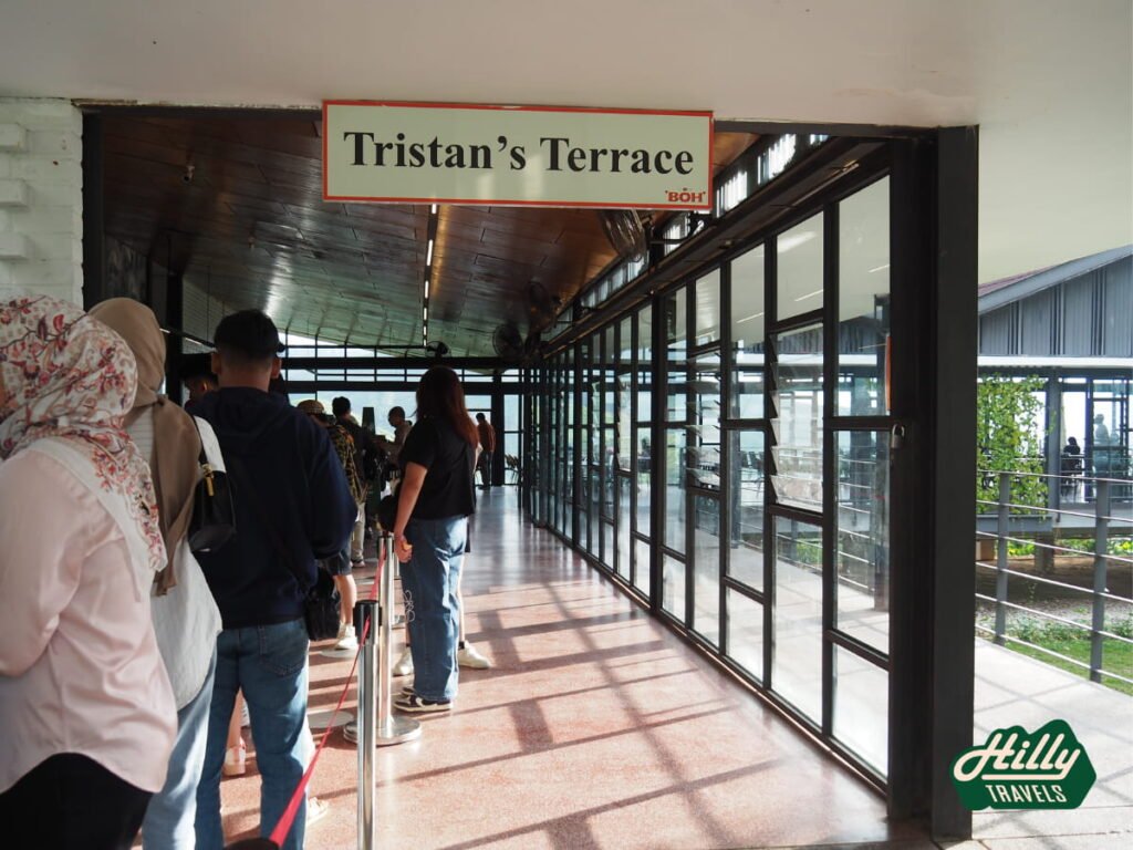 Morning Queue At Tristan's Terrace, BOH Sungai Palas Tea Centre