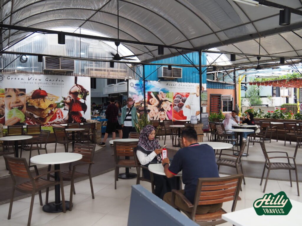 Open Dining Area At Green View Garden