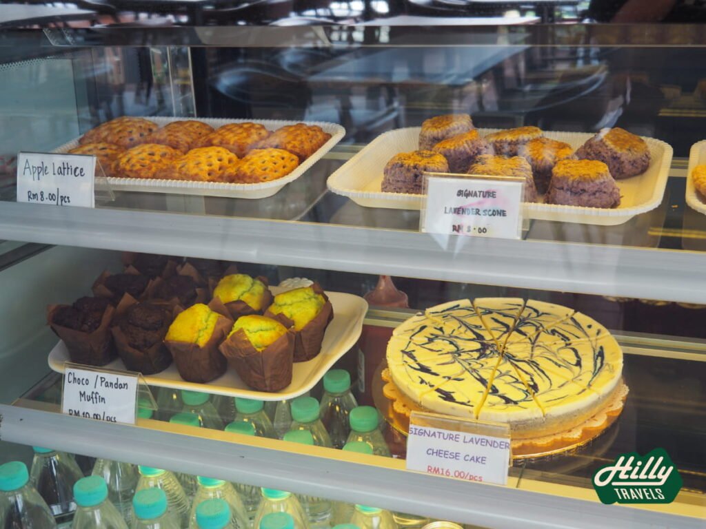 Pastries And Cakes For Sale At Lavender Garden