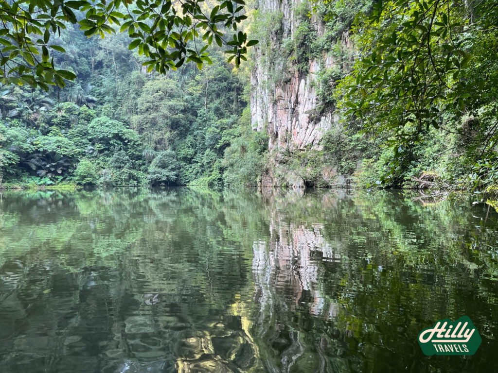 Scenery At Mirror Lake, Ipoh